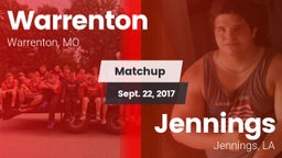 Matchup: Warrenton High vs. Jennings  2017