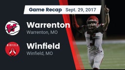 Recap: Warrenton  vs. Winfield  2017