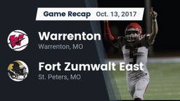 Recap: Warrenton  vs. Fort Zumwalt East  2017