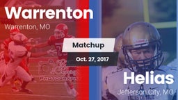 Matchup: Warrenton High vs. Helias  2017