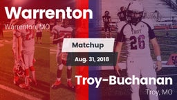 Matchup: Warrenton High vs. Troy-Buchanan  2018