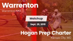 Matchup: Warrenton High vs. Hogan Prep Charter  2018