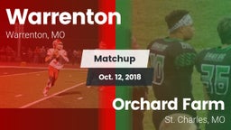 Matchup: Warrenton High vs. Orchard Farm  2018