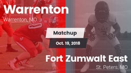 Matchup: Warrenton High vs. Fort Zumwalt East  2018