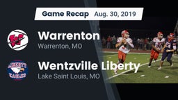 Recap: Warrenton  vs. Wentzville Liberty  2019