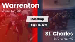 Matchup: Warrenton High vs. St. Charles  2019