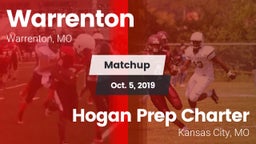 Matchup: Warrenton High vs. Hogan Prep Charter  2019
