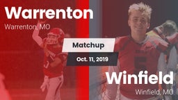 Matchup: Warrenton High vs. Winfield  2019