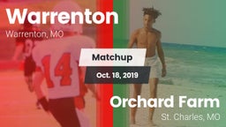 Matchup: Warrenton High vs. Orchard Farm  2019