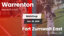 Matchup: Warrenton High vs. Fort Zumwalt East  2019