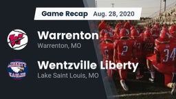 Recap: Warrenton  vs. Wentzville Liberty  2020