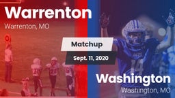 Matchup: Warrenton High vs. Washington  2020