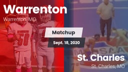 Matchup: Warrenton High vs. St. Charles  2020