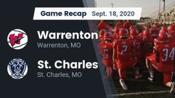Recap: Warrenton  vs. St. Charles  2020