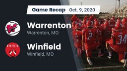 Recap: Warrenton  vs. Winfield  2020