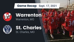 Recap: Warrenton  vs. St. Charles  2021