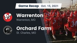 Recap: Warrenton  vs. Orchard Farm  2021