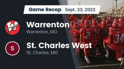 Recap: Warrenton  vs. St. Charles West  2022