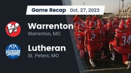 Recap: Warrenton  vs. Lutheran  2023