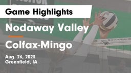 Nodaway Valley  vs Colfax-Mingo  Game Highlights - Aug. 26, 2023