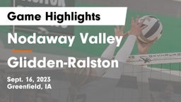 Nodaway Valley  vs Glidden-Ralston Game Highlights - Sept. 16, 2023
