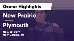 New Prairie  vs Plymouth  Game Highlights - Nov. 30, 2019