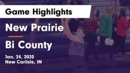 New Prairie  vs Bi County Game Highlights - Jan. 24, 2020