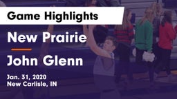 New Prairie  vs John Glenn  Game Highlights - Jan. 31, 2020