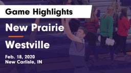 New Prairie  vs Westville  Game Highlights - Feb. 18, 2020