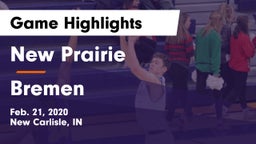 New Prairie  vs Bremen  Game Highlights - Feb. 21, 2020