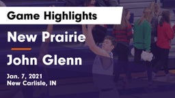 New Prairie  vs John Glenn  Game Highlights - Jan. 7, 2021