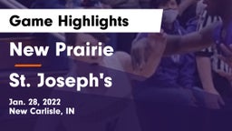 New Prairie  vs St. Joseph's  Game Highlights - Jan. 28, 2022