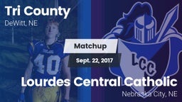 Matchup: Tri County High vs. Lourdes Central Catholic  2017