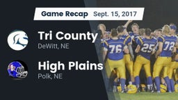 Recap: Tri County  vs. High Plains  2017