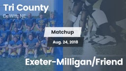 Matchup: Tri County High vs. Exeter-Milligan/Friend 2018