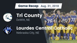 Recap: Tri County  vs. Lourdes Central Catholic  2018