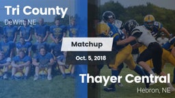 Matchup: Tri County High vs. Thayer Central  2018