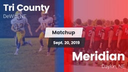 Matchup: Tri County High vs. Meridian  2019