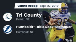 Recap: Tri County  vs. Humboldt-Table Rock-Steinauer  2019