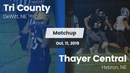 Matchup: Tri County High vs. Thayer Central  2019