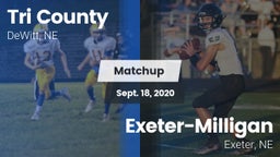 Matchup: Tri County High vs. Exeter-Milligan  2020