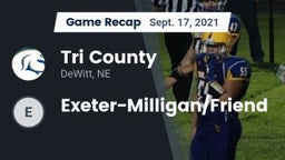 Recap: Tri County  vs. Exeter-Milligan/Friend 2021