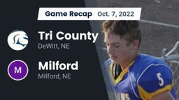 Recap: Tri County  vs. Milford  2022