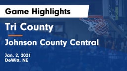Tri County  vs Johnson County Central  Game Highlights - Jan. 2, 2021