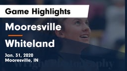 Mooresville  vs Whiteland  Game Highlights - Jan. 31, 2020