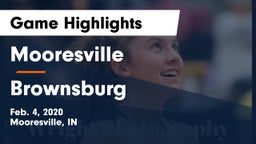 Mooresville  vs Brownsburg  Game Highlights - Feb. 4, 2020