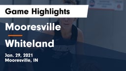 Mooresville  vs Whiteland  Game Highlights - Jan. 29, 2021