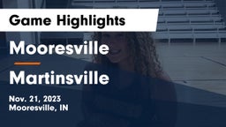 Mooresville  vs Martinsville  Game Highlights - Nov. 21, 2023