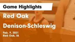 Red Oak  vs Denison-Schleswig  Game Highlights - Feb. 9, 2021