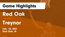 Red Oak  vs Treynor  Game Highlights - Feb. 18, 2021